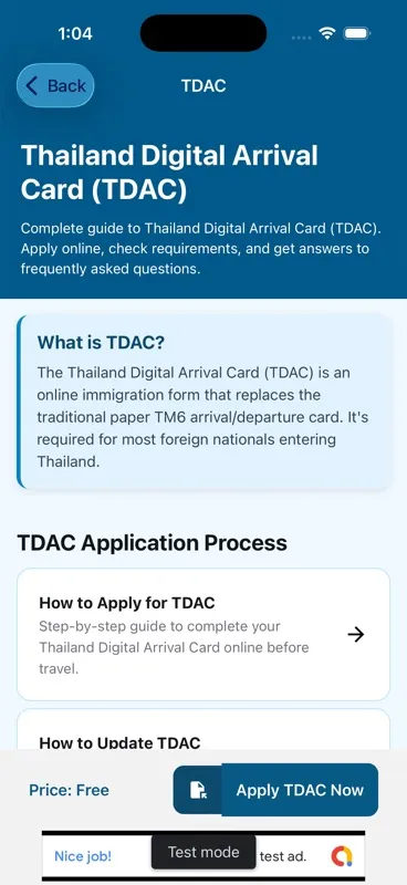 MestoGo Thailand Digital Arrival Card guide